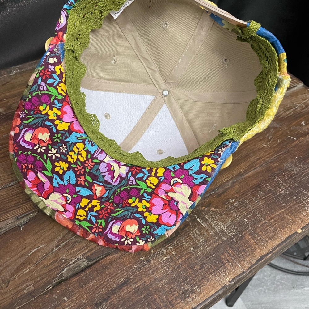 Colorful Kids Patchwork Cap - Picture 2 of 2